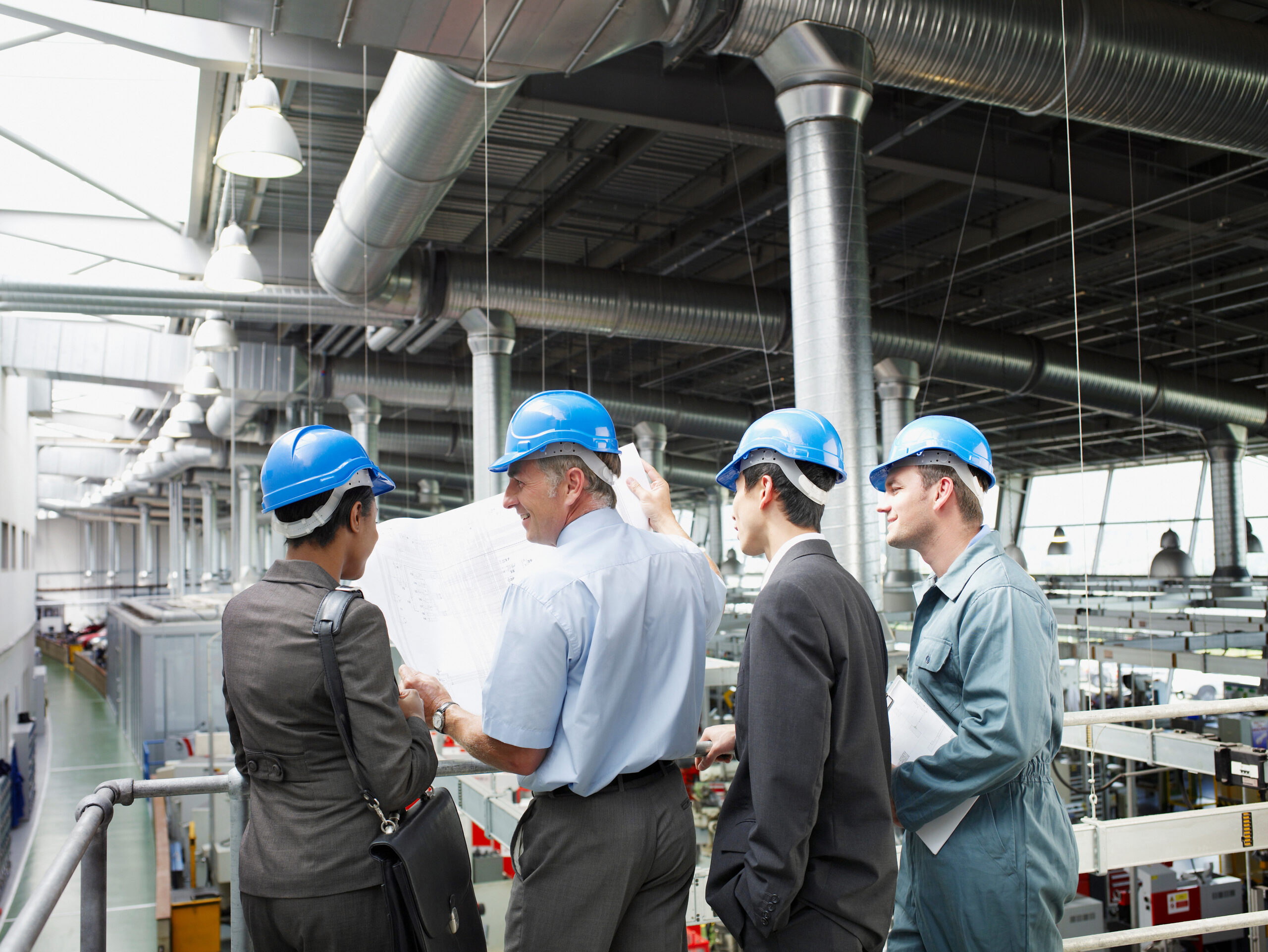 Resident engineer im Einsatz vor Ort